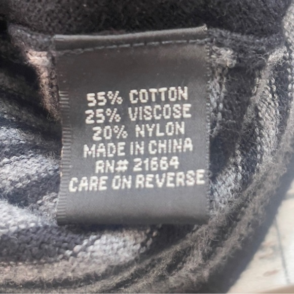 Foxcroft Elbow Patch Button Up Strip Back Cardigan Small - Picture 6 of 9